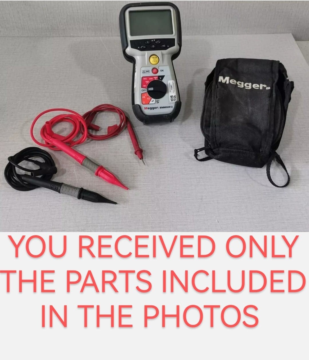 Megger BMM80F/2 Megger BMM80F/2 Multimeter Megohmmeter 2