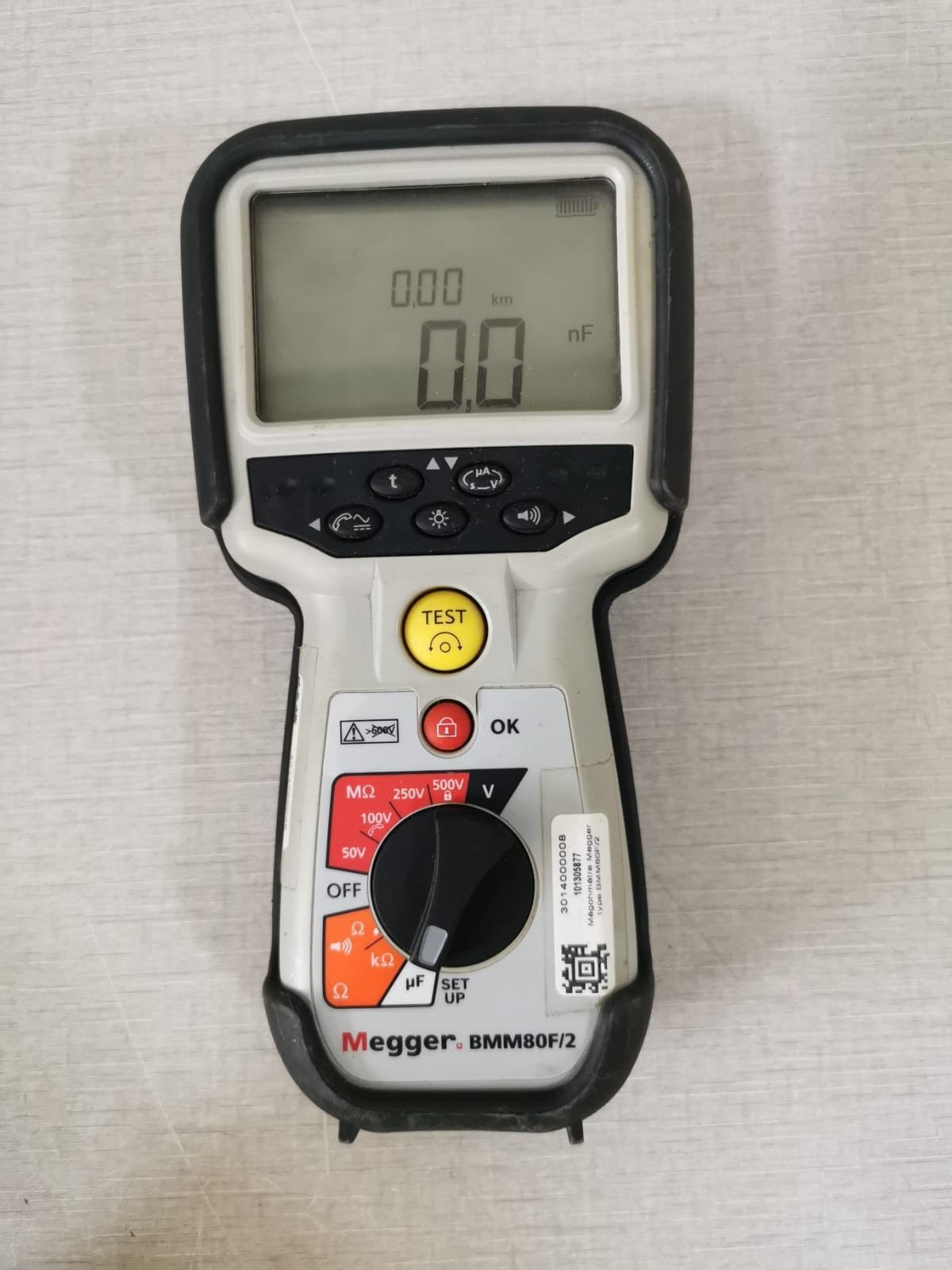 Megger BMM80F/2 Megger BMM80F/2 Multimeter Megohmmeter 5