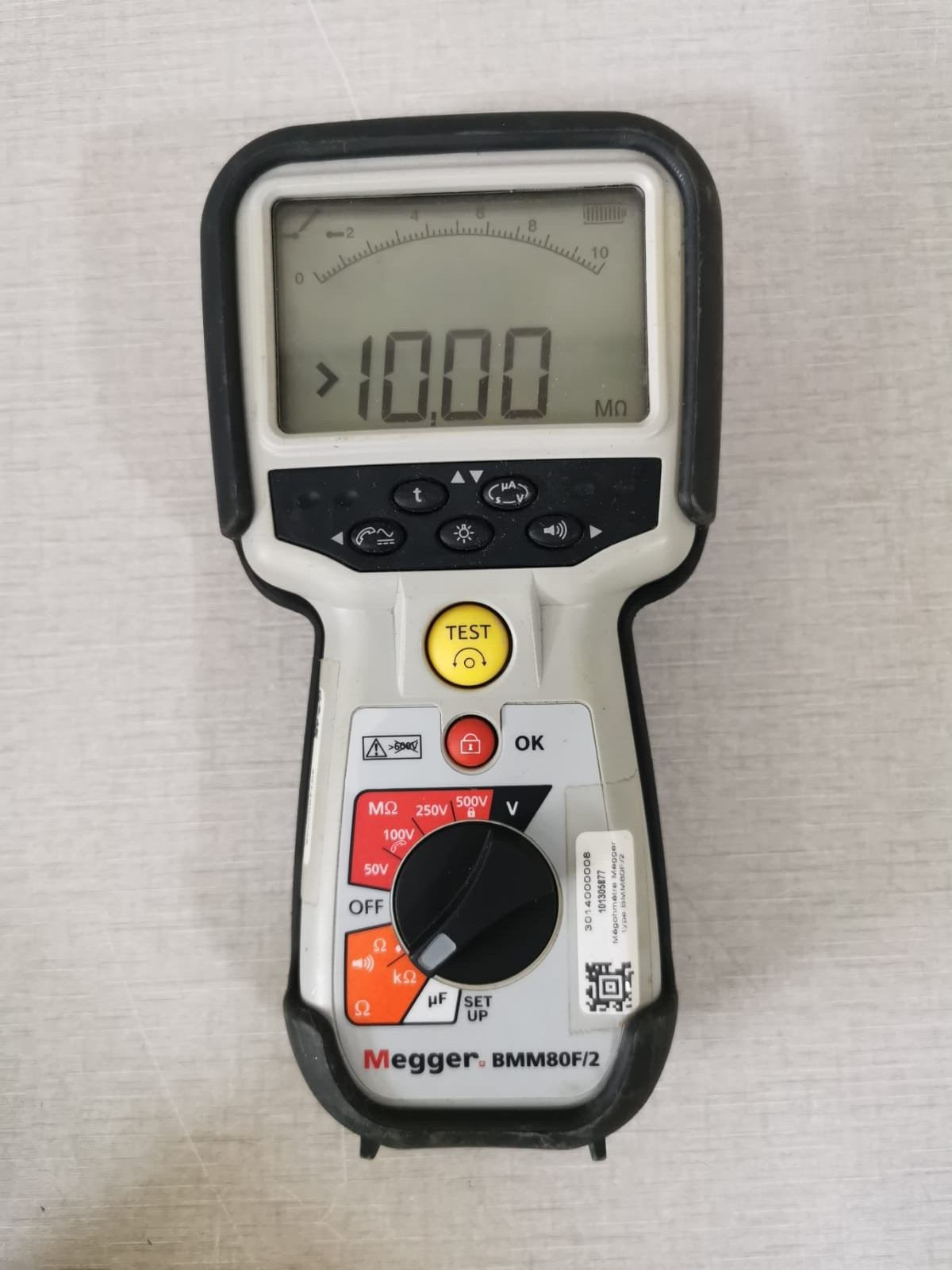 Megger BMM80F/2 Megger BMM80F/2 Multimeter Megohmmeter 6