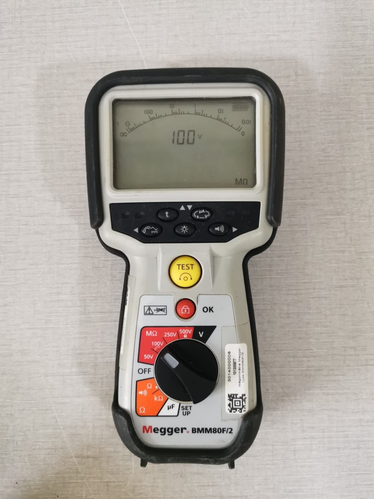 Megger BMM80F/2 Megger BMM80F/2 Multimeter Megohmmeter 9