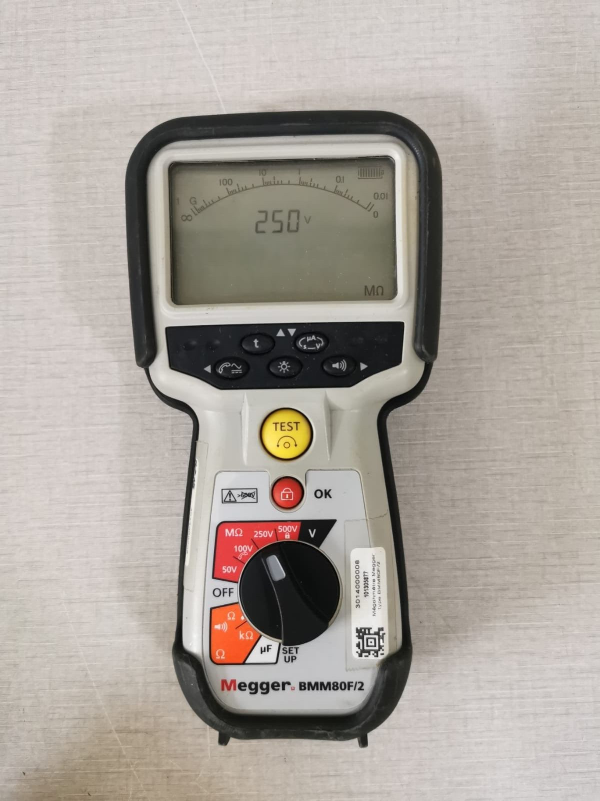 Megger BMM80F/2 Megger BMM80F/2 Multimeter Megohmmeter 10