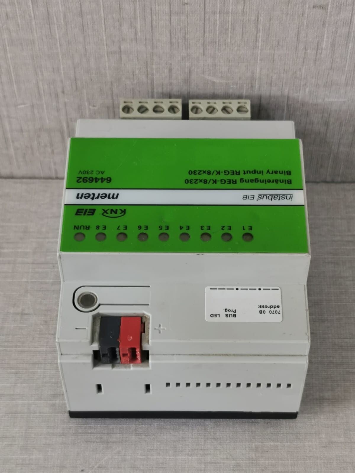 MERTEN 644692 MERTEN 644692 Binary Input REG-K/8X230 - TESTED OK 7