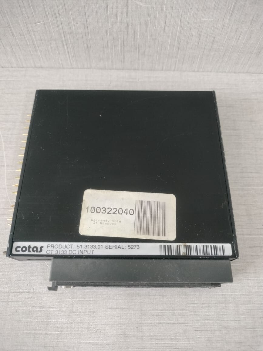 COTAS 51.3133.01 / CT 3133 COTAS 51.3133.01 / CT 3133 DC INPUT MODULE 5
