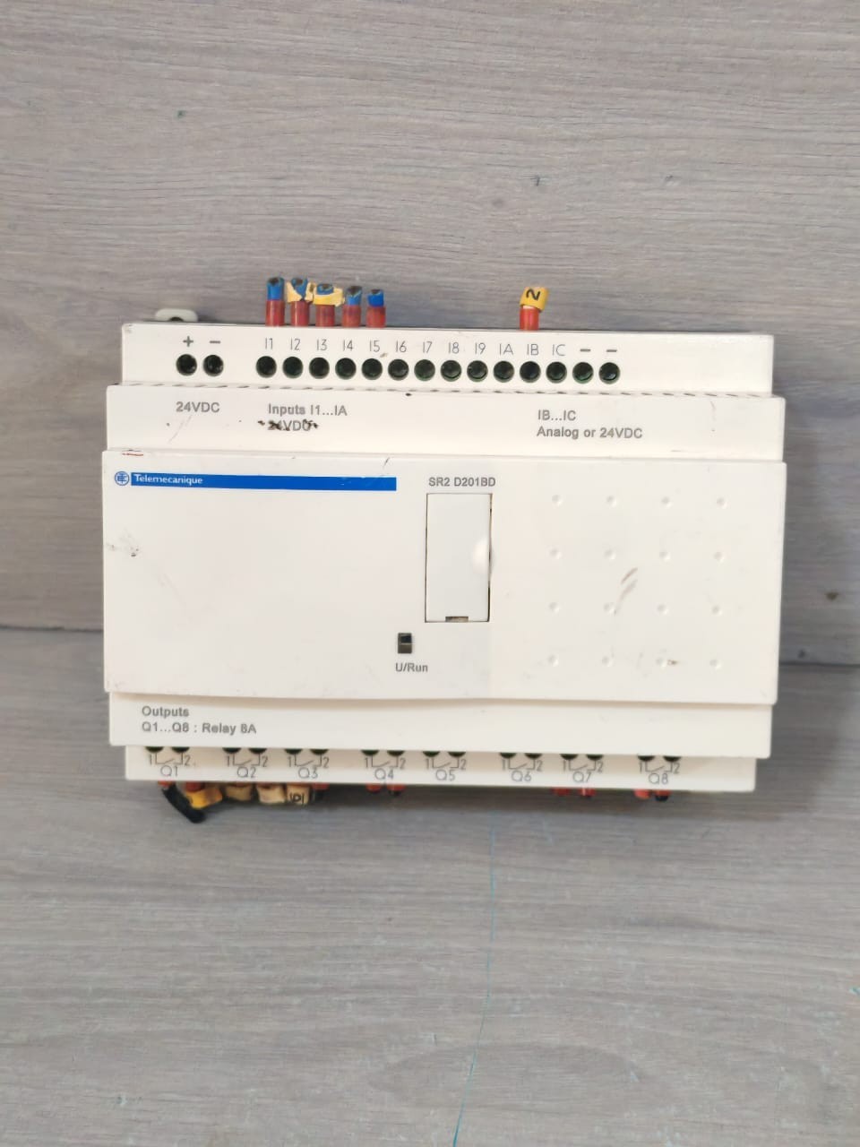 SCHNEIDER ELECTRIC / TELEMECANIQUE SR2D201BD RELAY 24VDC 6.2W