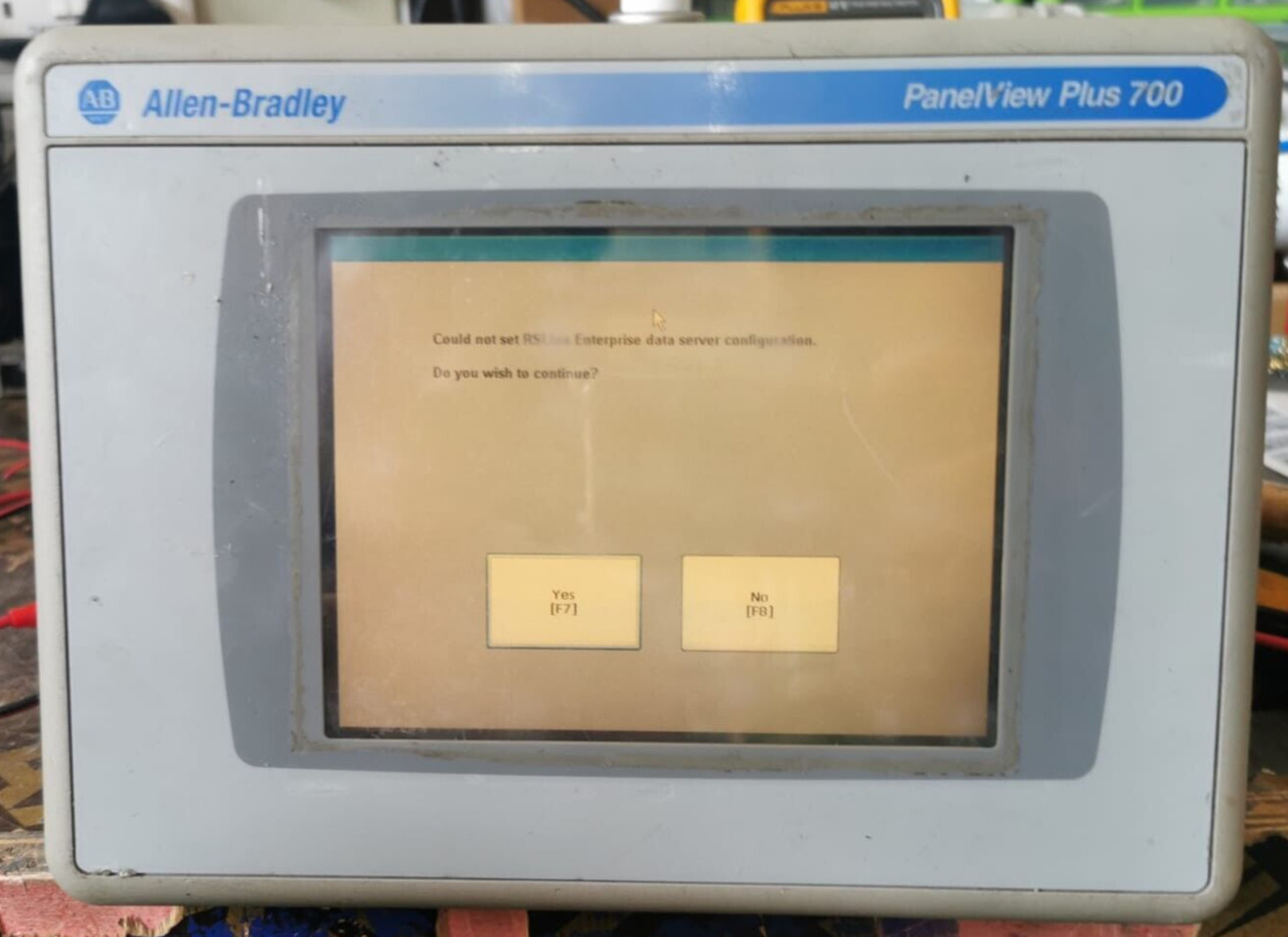 Allen-Bradley PanelView Plus 700 , 2711P-RN15S , 2711P-RP1 Allen Bradley PanelView Plus 700 / 2711P-RN15S Controlnet 2711P-RP1 Logic module 9