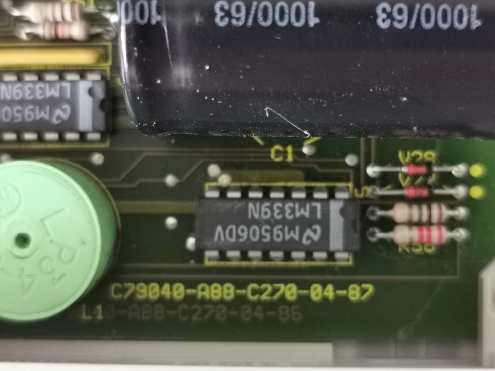 Siemens 6DS1005-8AA SIEMENS TELEPERM M 6DS1005-8AA BUS DRIVER POWER SUPPLY 5
