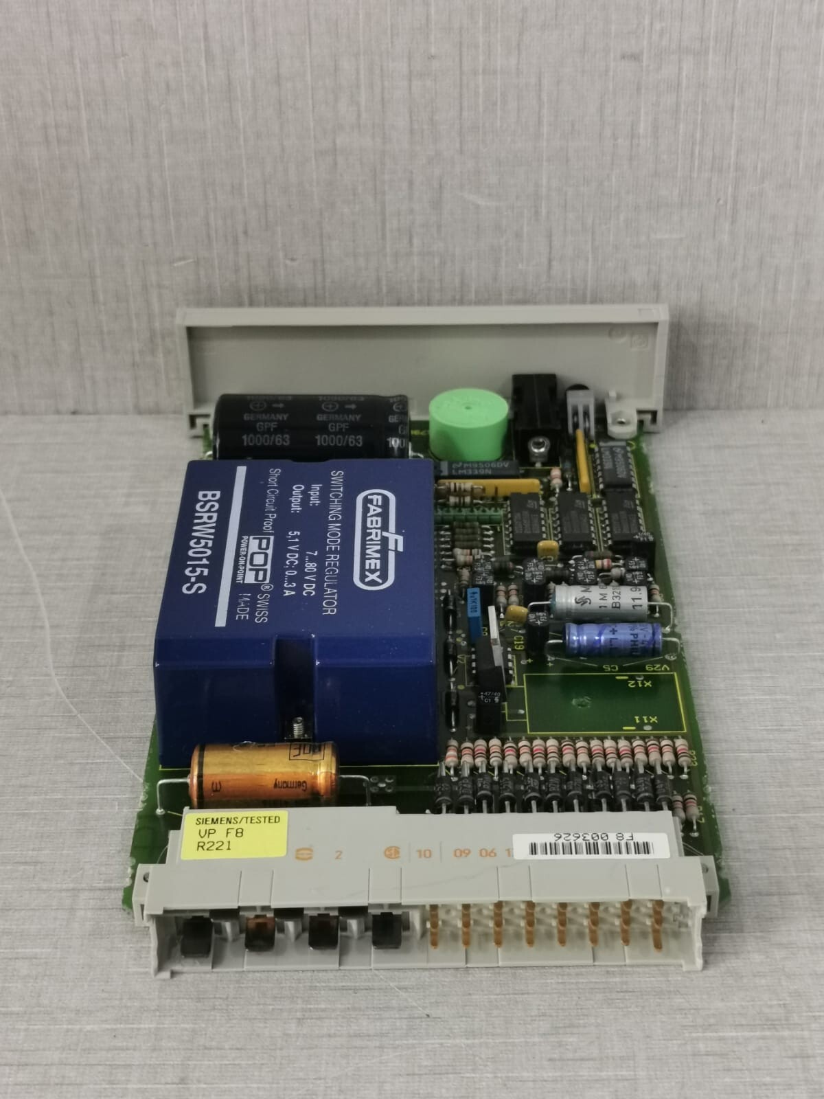 Siemens 6DS1005-8AA SIEMENS TELEPERM M 6DS1005-8AA BUS DRIVER POWER SUPPLY 9