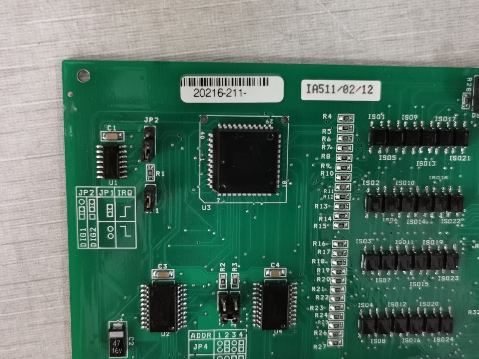 OMNI Flow Computers 68-6211 OMNI Flow Computers 68-6211 Rev. C PCB Board Module for Model 6000 4