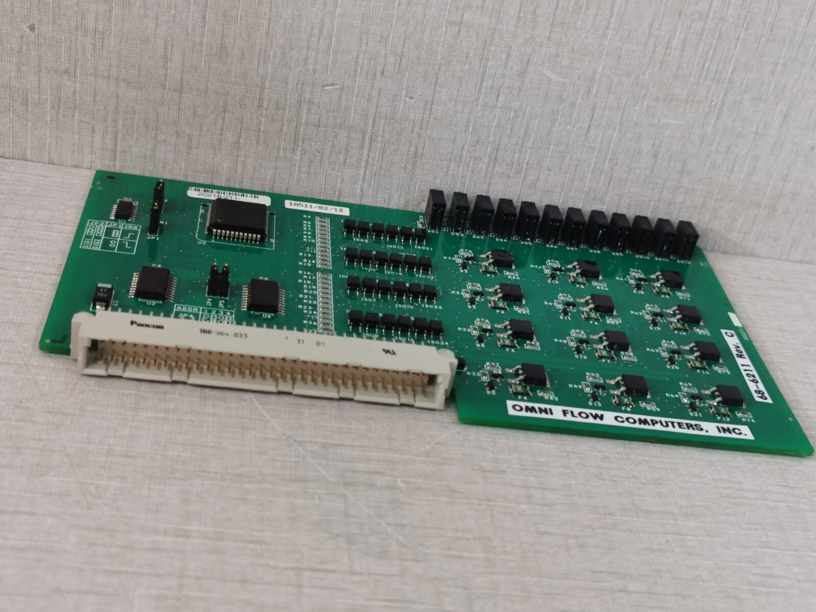 OMNI Flow Computers 68-6211 OMNI Flow Computers 68-6211 Rev. C PCB Board Module for Model 6000 5