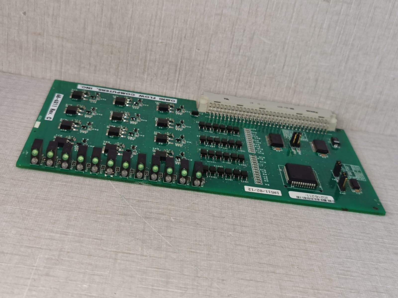 OMNI Flow Computers 68-6211 OMNI Flow Computers 68-6211 Rev. C PCB Board Module for Model 6000 6