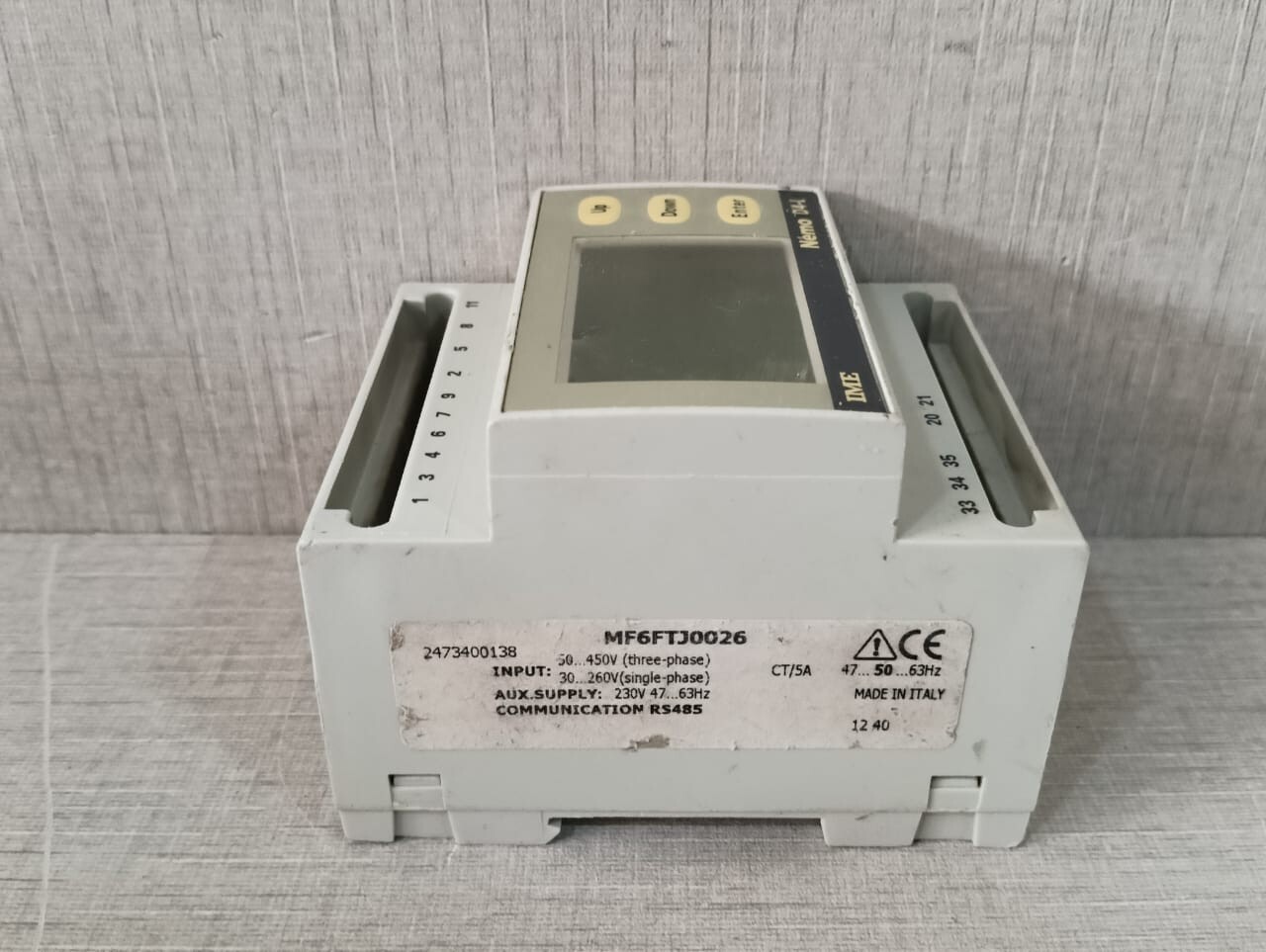 IME MF6FTJ0026 IME NEMO D4-L MF6FTJ0026 MULTIFUNCTION METER -450V/260V 3