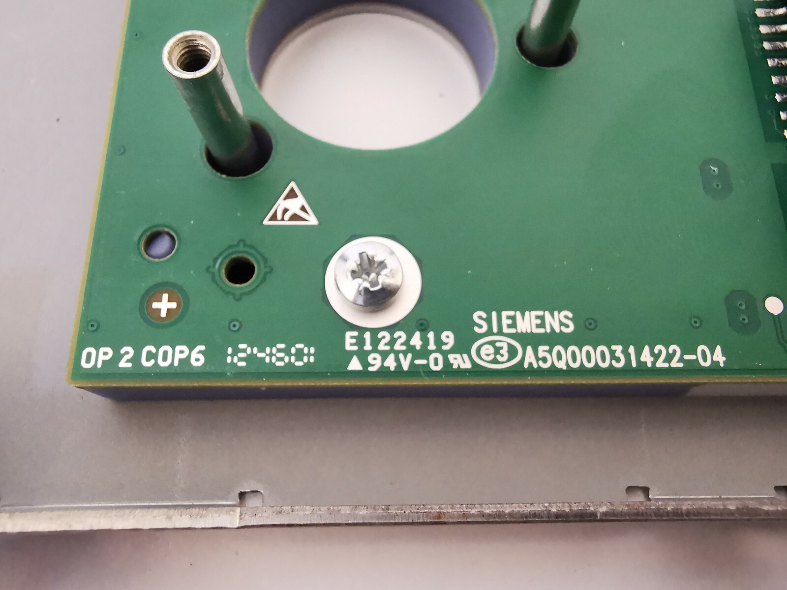 SIEMENS A5Q00031422-04 SIEMENS Bedieneinheit FCM7204 / A5Q00031422-04 FIRE CONTROL PANEL 6
