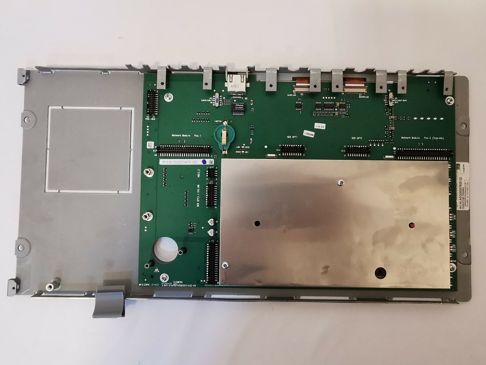 SIEMENS A5Q00031422-04 SIEMENS Bedieneinheit FCM7204 / A5Q00031422-04 FIRE CONTROL PANEL 7