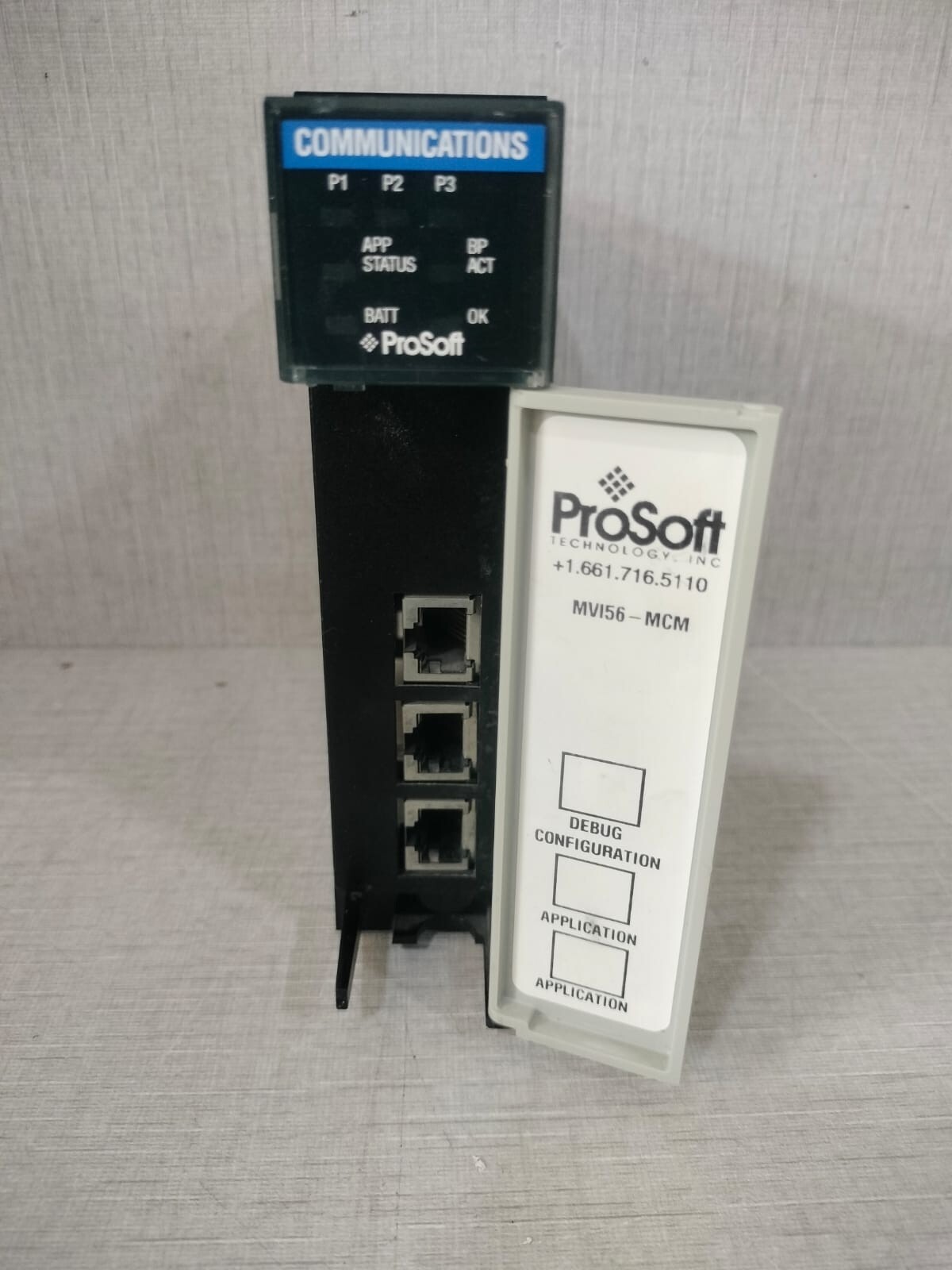 PROSOFT MVI56-MCM PROSOFT MVI56-MCM F/W 1.03 COMMUNICATION MODULE 2