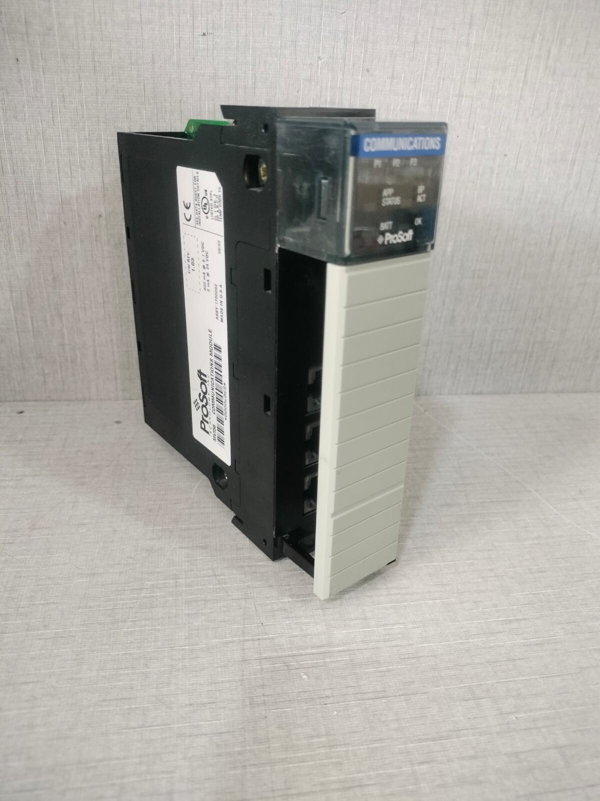 PROSOFT MVI56-MCM PROSOFT MVI56-MCM F/W 1.03 COMMUNICATION MODULE 4