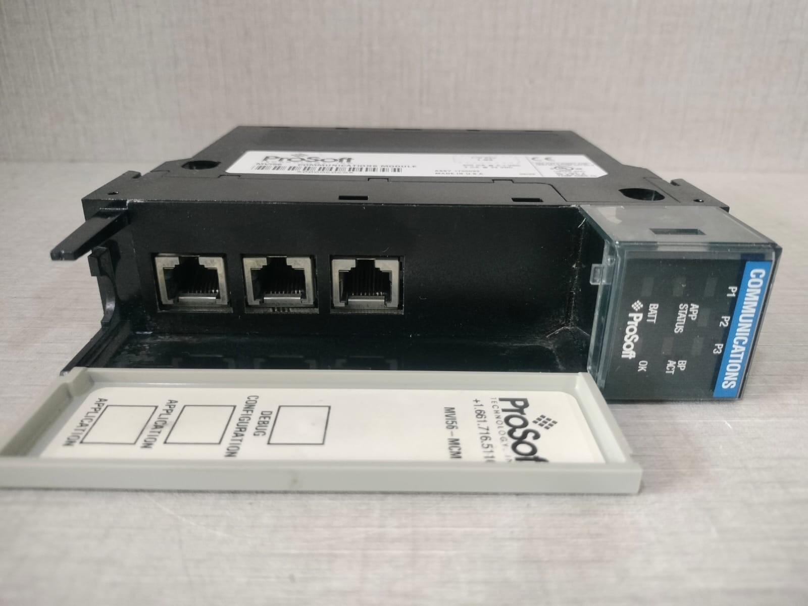 PROSOFT MVI56-MCM PROSOFT MVI56-MCM F/W 1.03 COMMUNICATION MODULE 9
