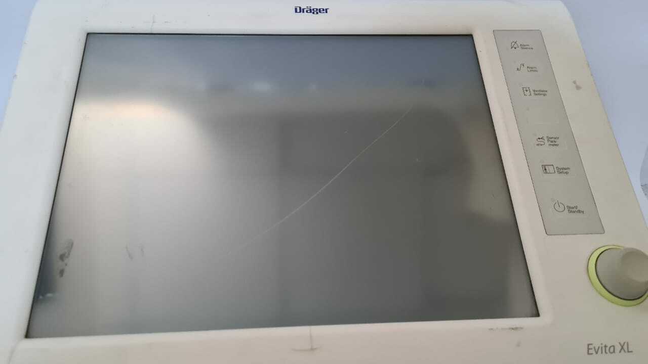 Drager DRAGER Drager Evita XL Ventilator SCRATCH IN THE SCREEN 3