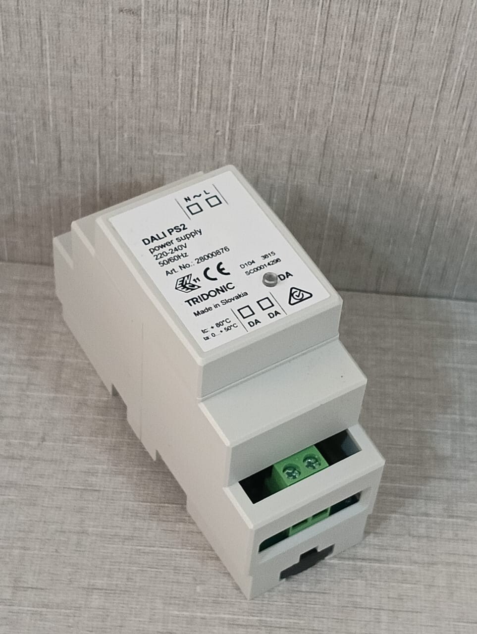 TRIDONIC SUPPLY28000876 TRIDONIC DALI PS2 POWER SUPPLY 28000876 7