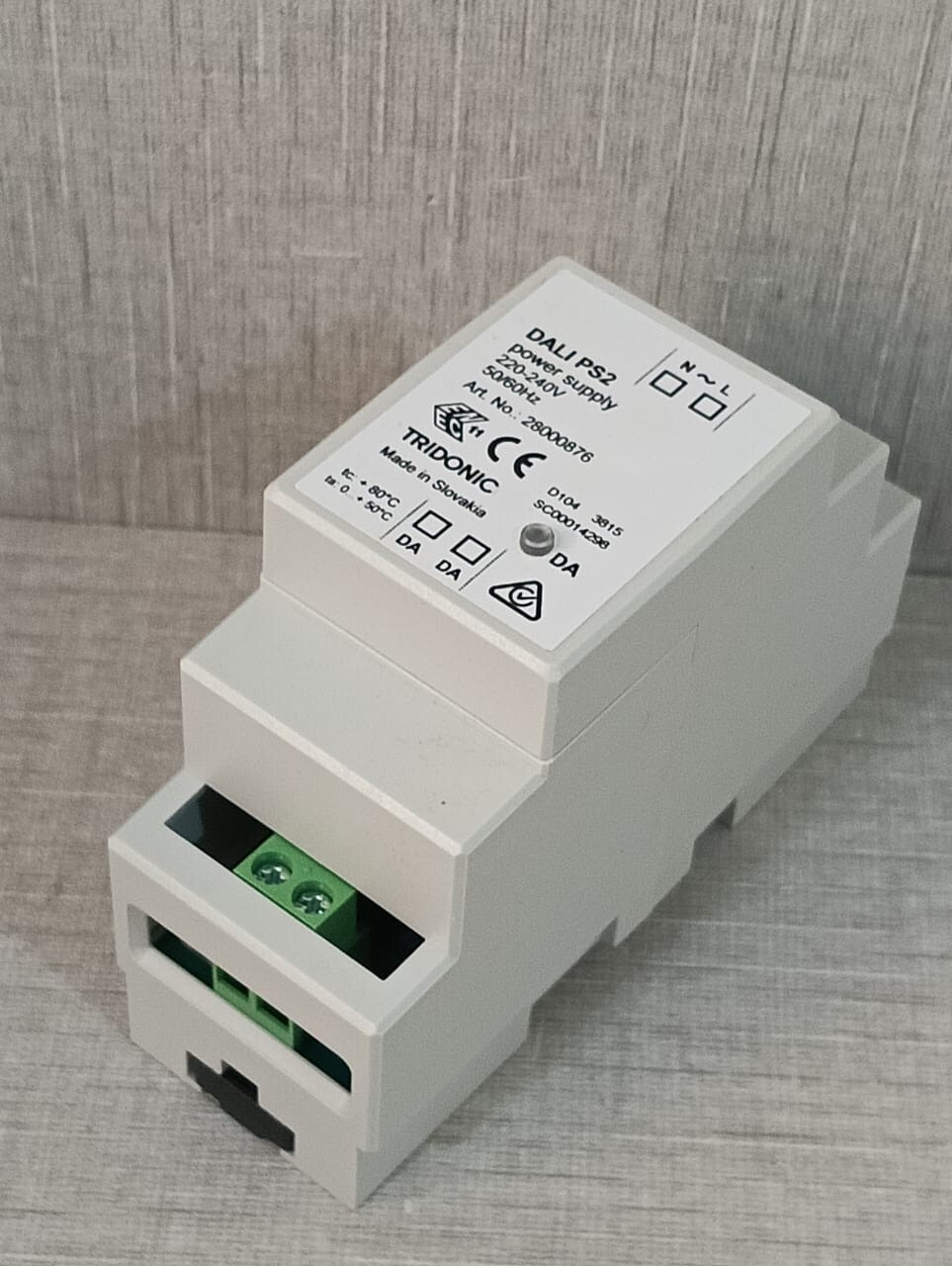 TRIDONIC SUPPLY28000876 TRIDONIC DALI PS2 POWER SUPPLY 28000876 8