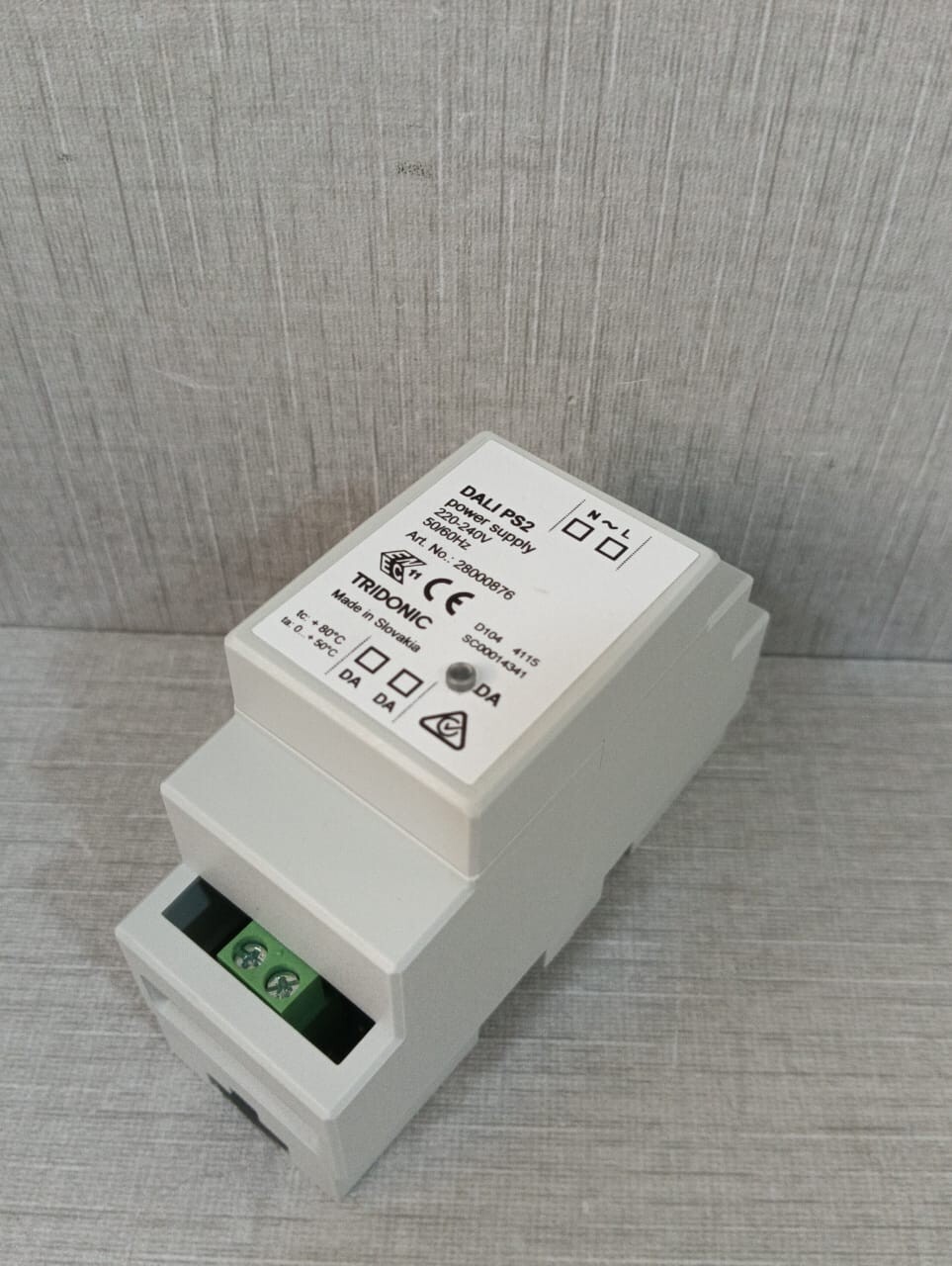 TRIDONIC SUPPLY28000876 TRIDONIC DALI PS2 POWER SUPPLY 28000876 7