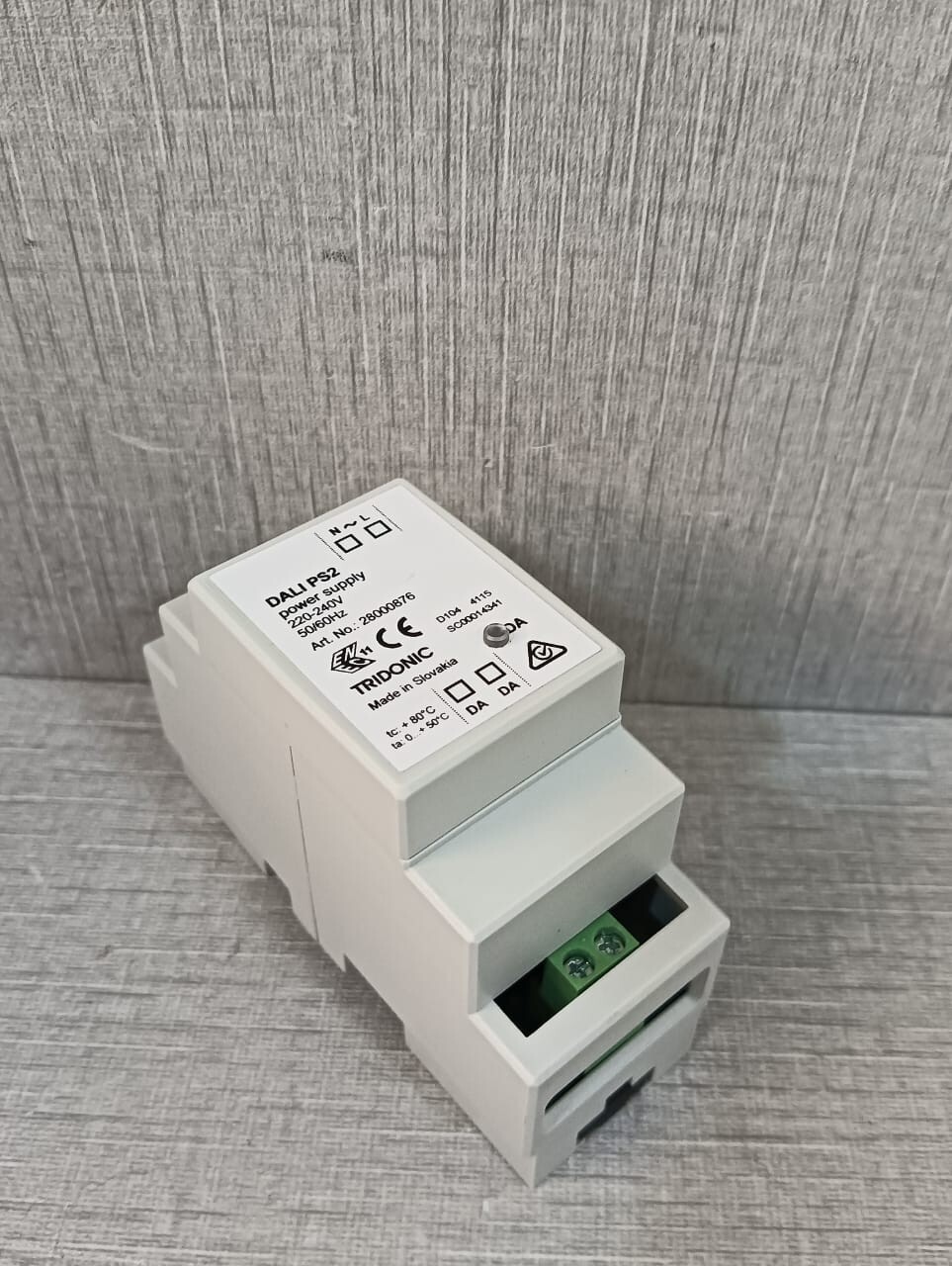 TRIDONIC SUPPLY28000876 TRIDONIC DALI PS2 POWER SUPPLY 28000876 8