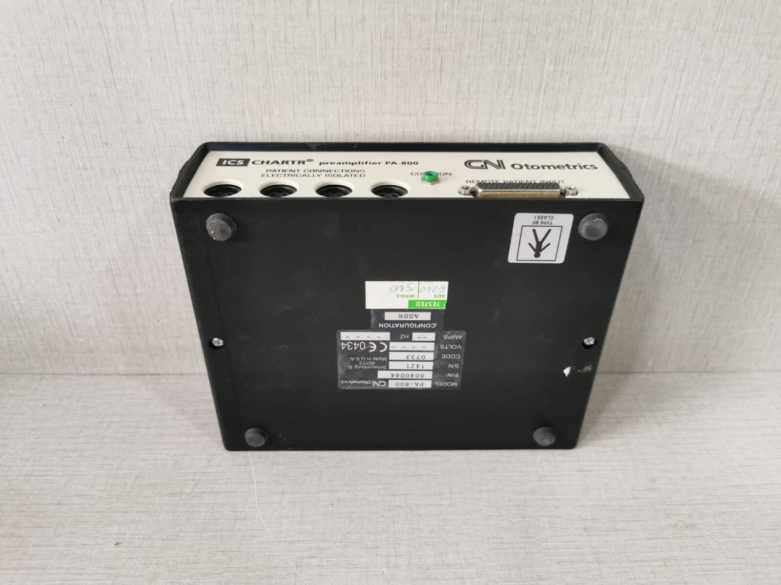 GN Otometrics 8040044 GN Otometrics PA-800 ICS Chartr Preamplifier 8040044 - Incomplete Accessories 9