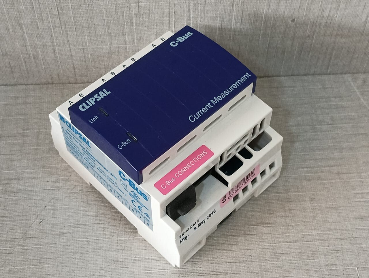 CLIPSAL 5504CMU CLIPSAL 5504CMU C-BUS CURRENT MEASUREMENT UNIT 4-CHANNEL 9