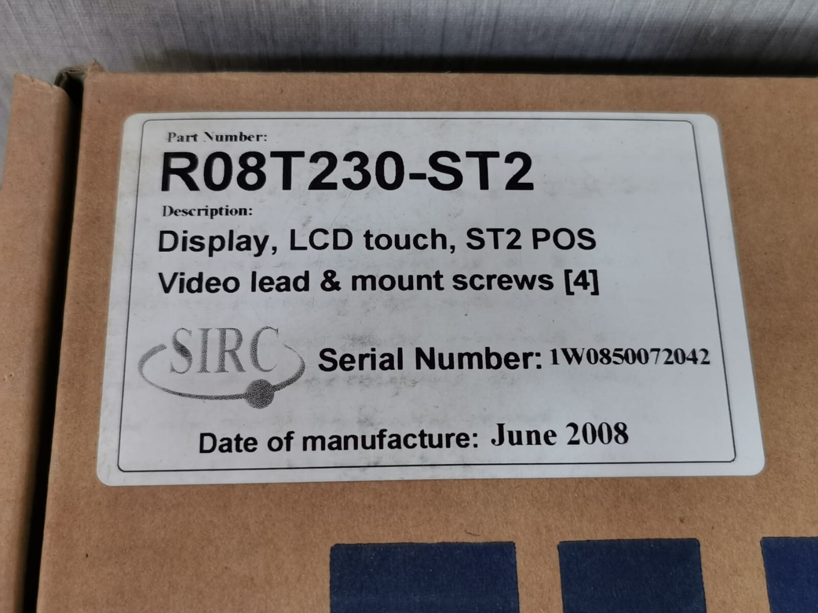 WINMATE R08T230 WINMATE R08T230 8.4" MULTIMEDIA LCD TOUCH MONITOR 3