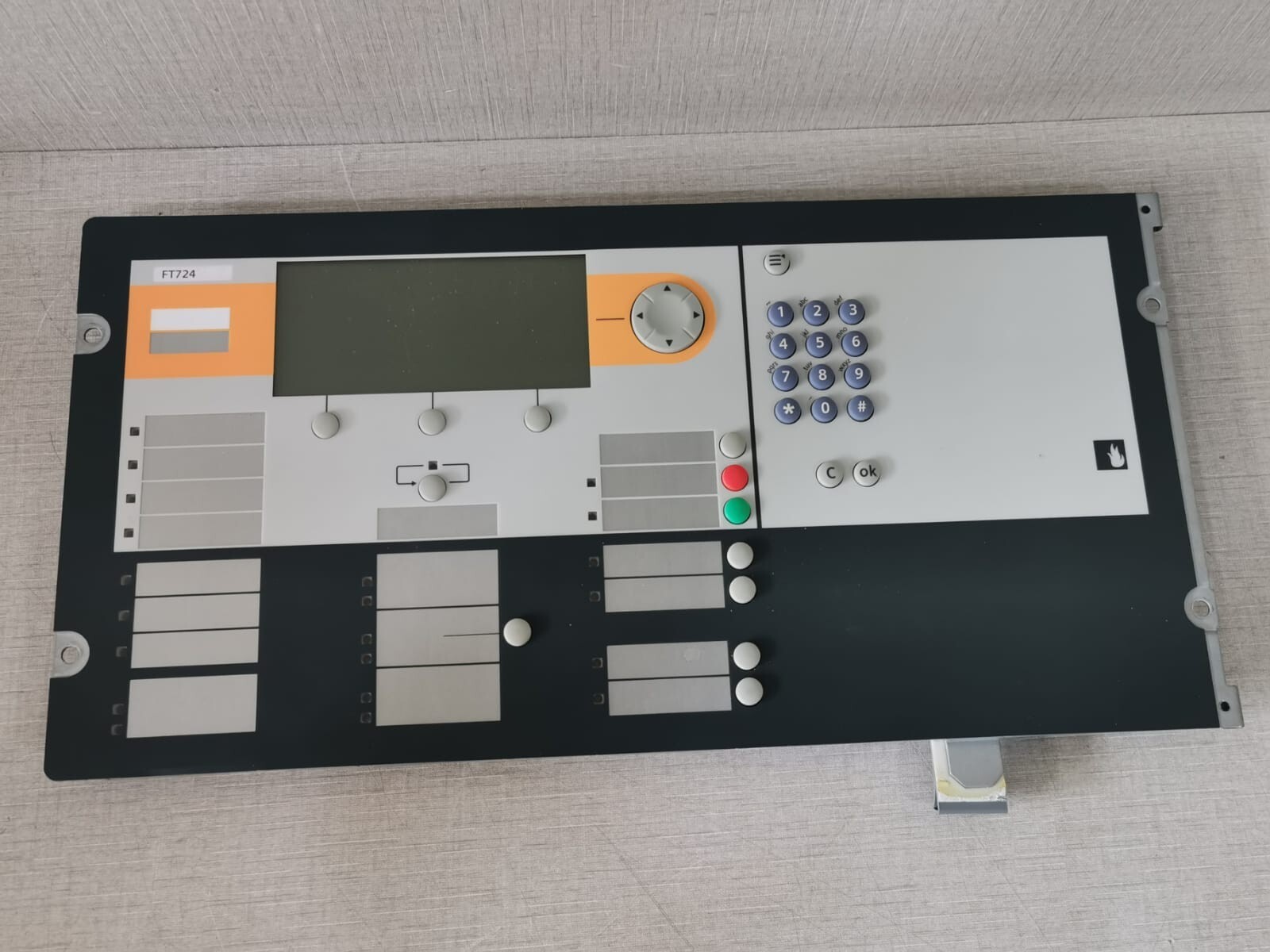 Siemens FCM7204-Z3 SIEMENS FCM7204-Z3 FIRE CONTROL PANEL - DISPLAY DAMAGED 4