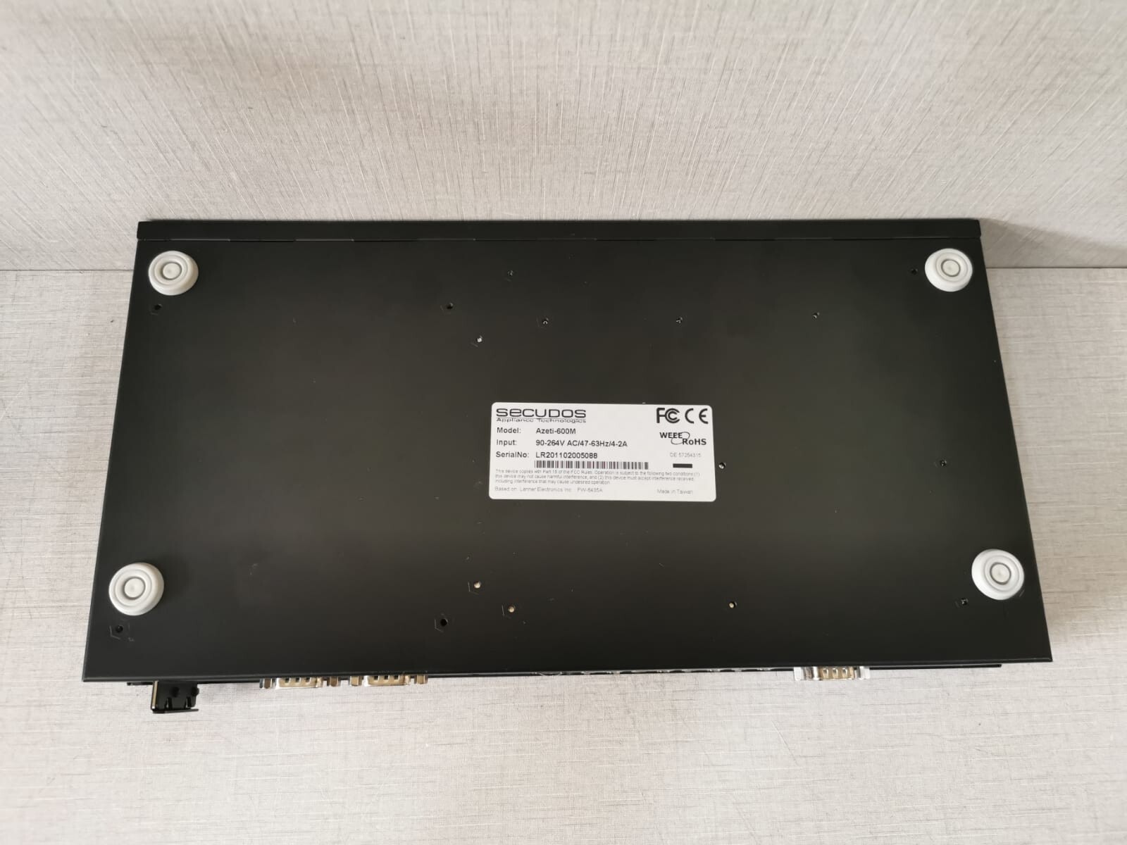 SECUDOS AZETI-600M SECUDOS Appliance Technologies Azeti-600M 90-264V AC/47-63Hz/4-2A 5