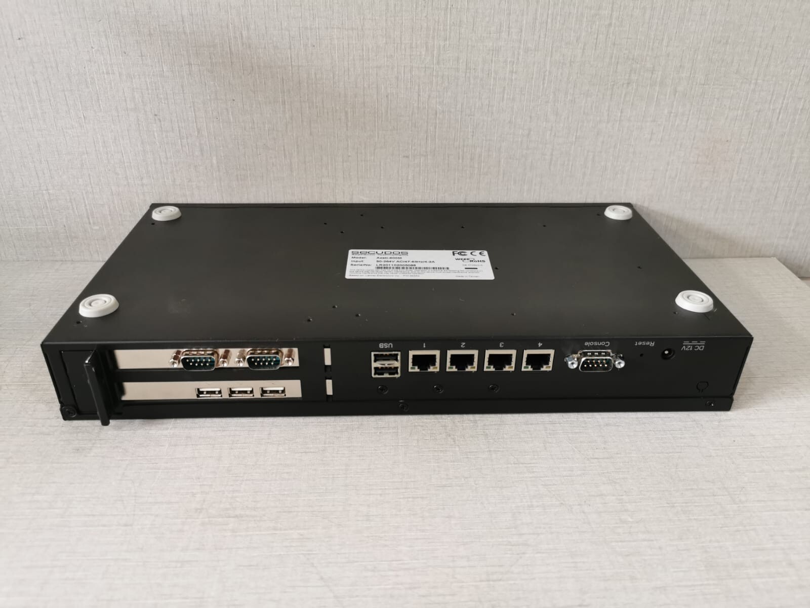 SECUDOS AZETI-600M SECUDOS Appliance Technologies Azeti-600M 90-264V AC/47-63Hz/4-2A 6