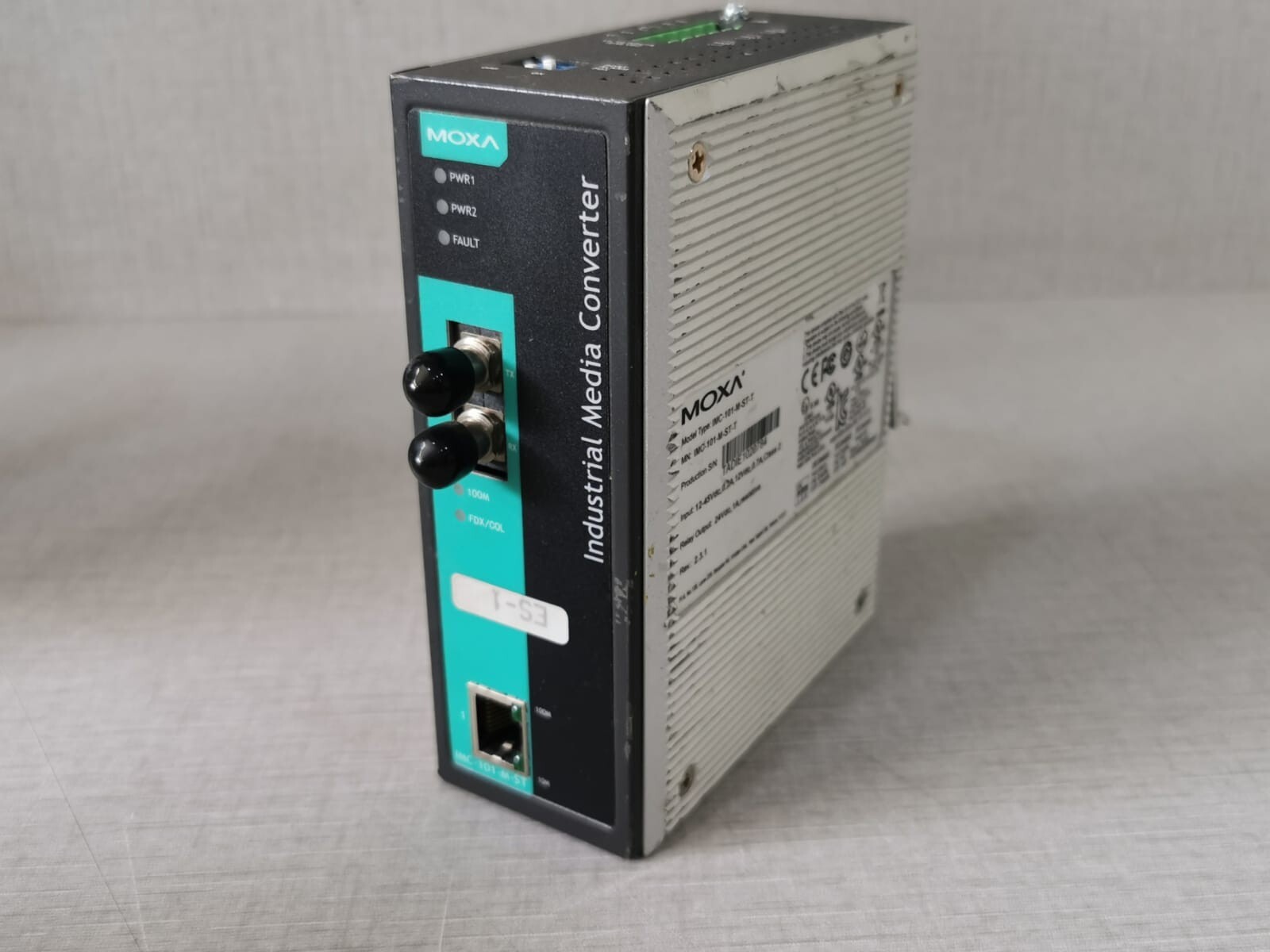 Moxa IMC-101-M-ST-T MOXA IMC-101-M-ST-T Rev. 2.3.1 INDUSTRIAL MEDIA CONVERTER 4
