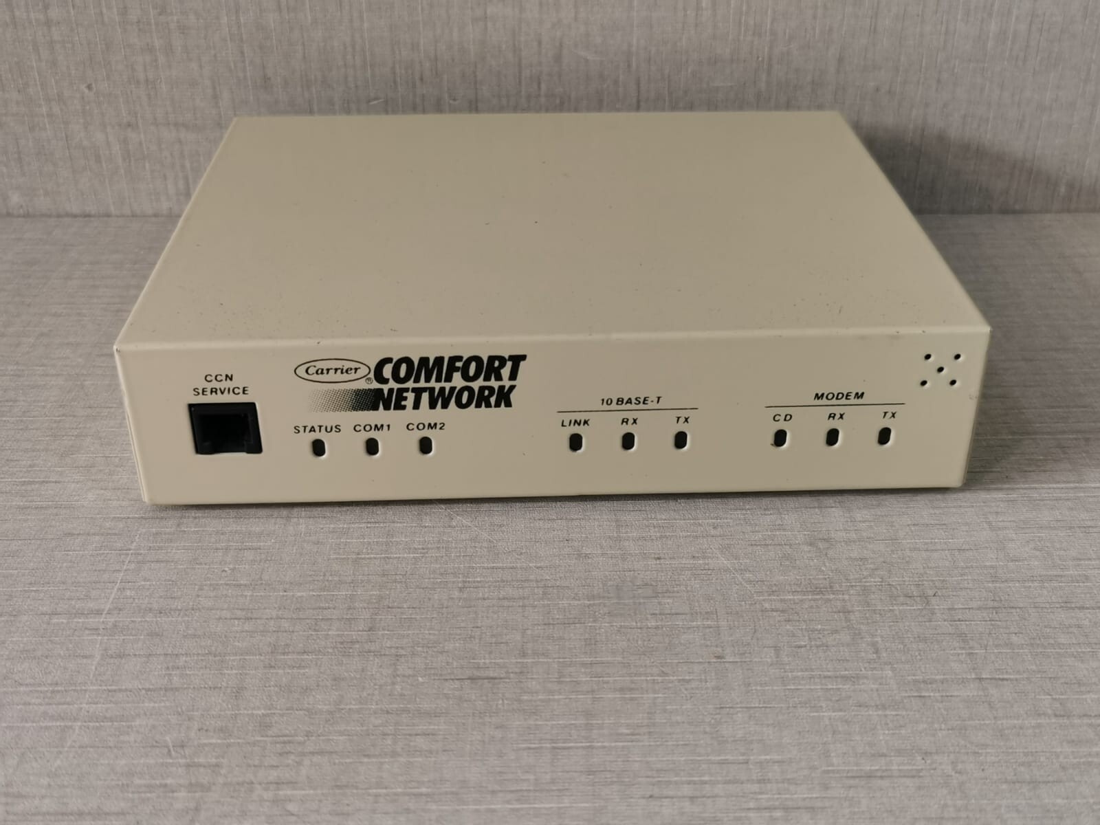 Carrier 33CN-ETHER Carrier 33CN-ETHER Rev. 02 Comfort Network - UNIT ONLY 3