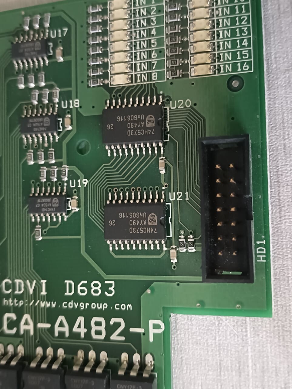 CDVI A482-P CA-A482-P /CDVI D683 CENTAUR ELEVATOR DESTINATION MODULE F0111000007 3