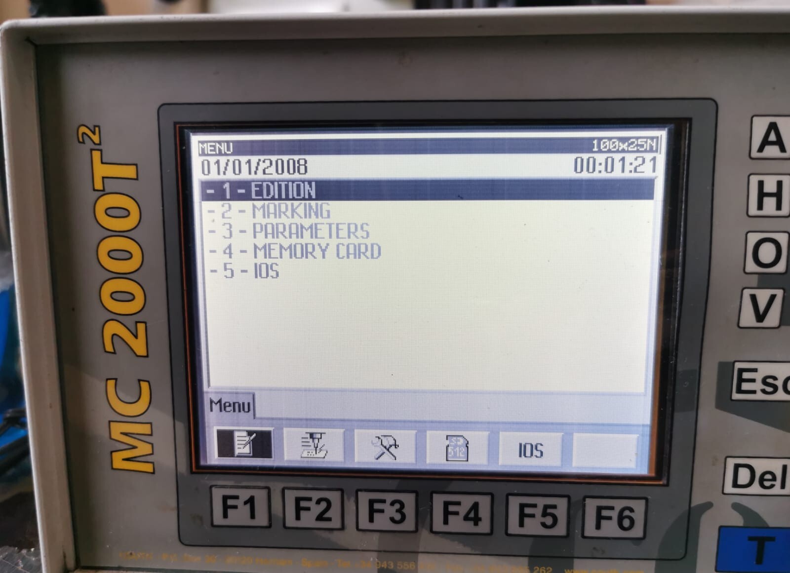 COUTH 2000T COUTH MC 2000T² Marking Machine Controller 2