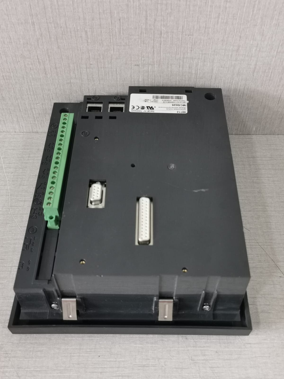 Schneider Electric MCS025 SCHNEIDER ELECTRIC MCS025 59712 SYNCHROCHECK MODULE CONTROLLER SYNCHROMISME 10