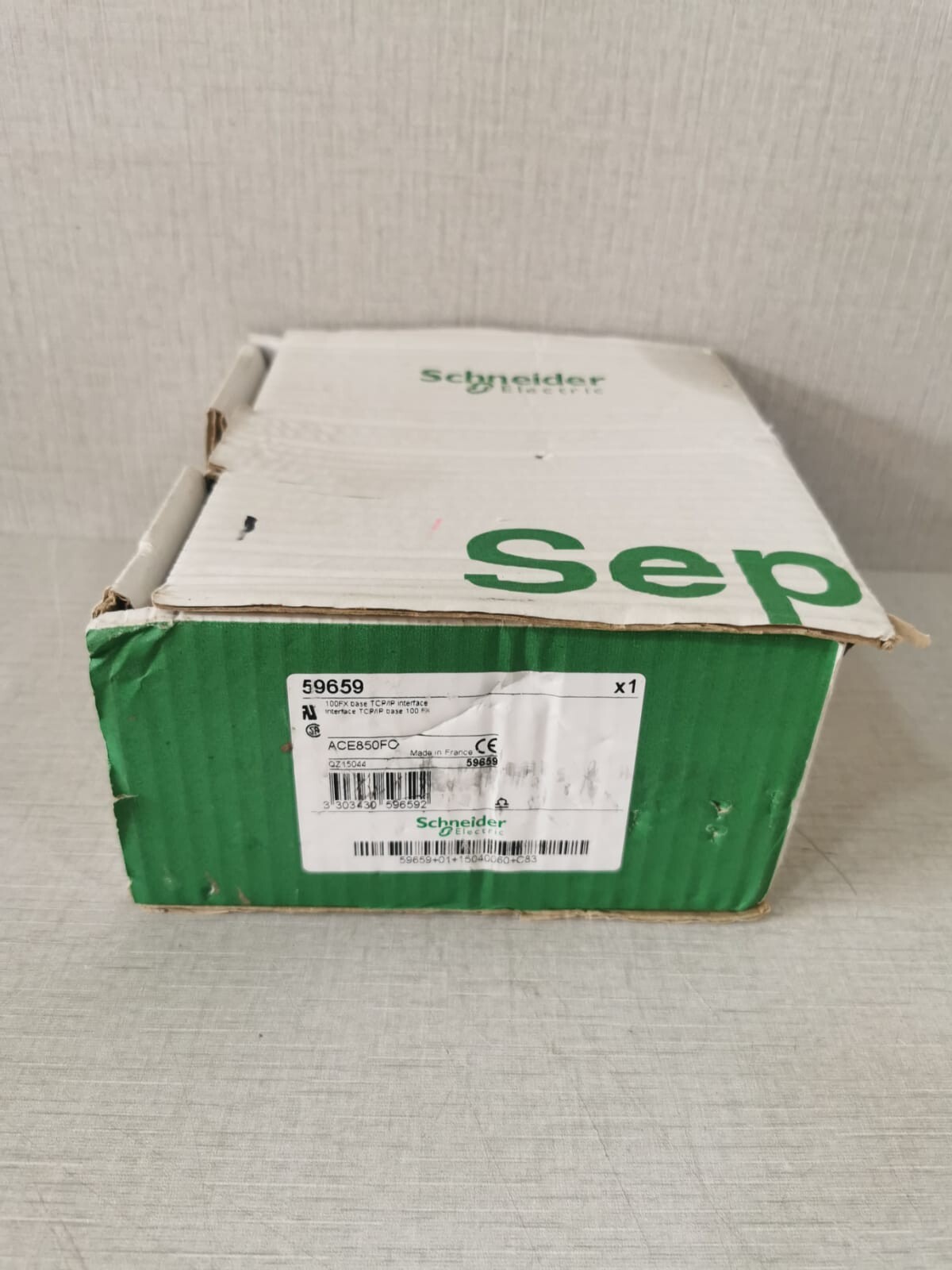 Schneider Electric ACE850FO SCHNEIDER ELECTRIC ACE850FO 59659 100FX BASE TCP/IP INTERFACE 9