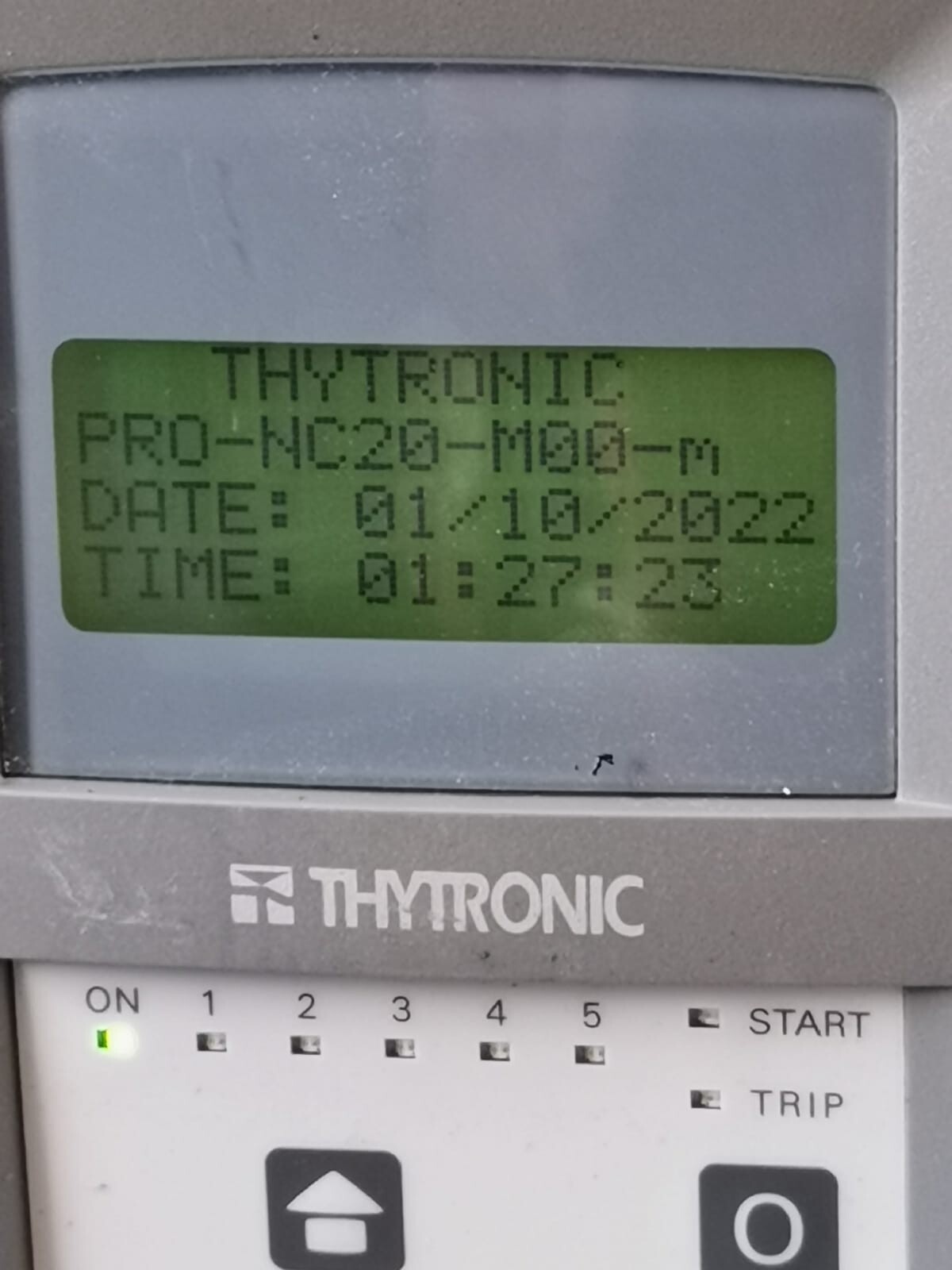THYTRONIC NC20 THYTRONIC NC20 /JA2MM000 BANK CAPACITOR PROTECTION RELAY -WITHOUT COVER 3