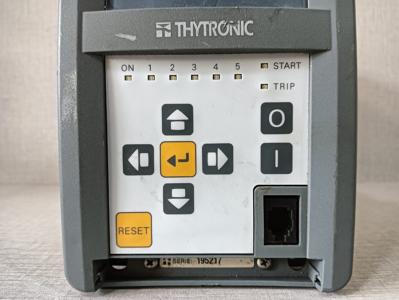 THYTRONIC NC20 THYTRONIC NC20 /JA2MM000 BANK CAPACITOR PROTECTION RELAY -WITHOUT COVER 6