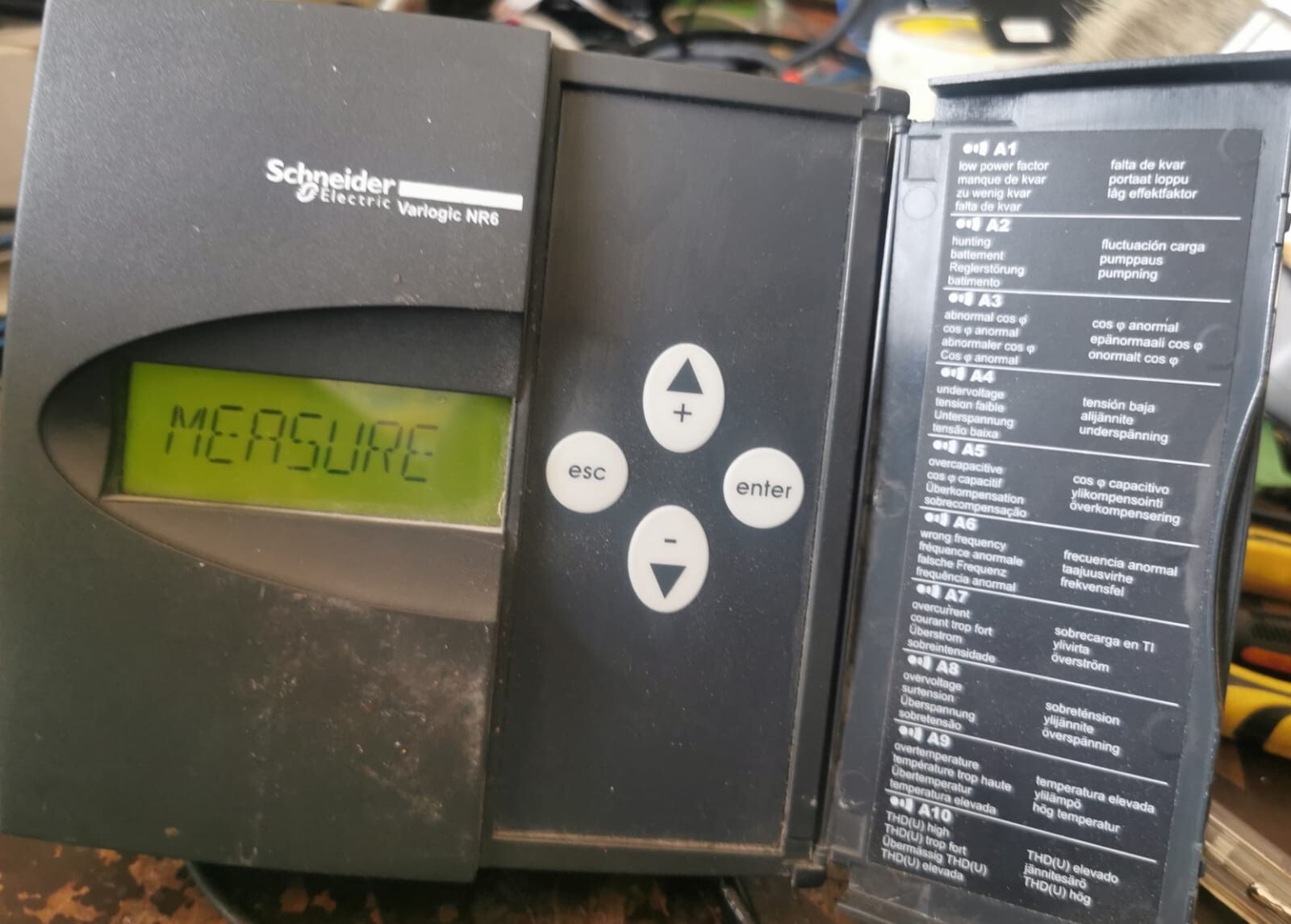 Schneider Electric NR6 Schneider Electric Varlogic NR6 Power Factor Controller 4