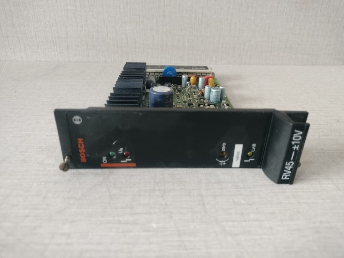 Bosch RV45 10V BOSCH RV45 10V VALVE AMPLIFIER 0811405123 NETZ 24V MAX.37VA 6
