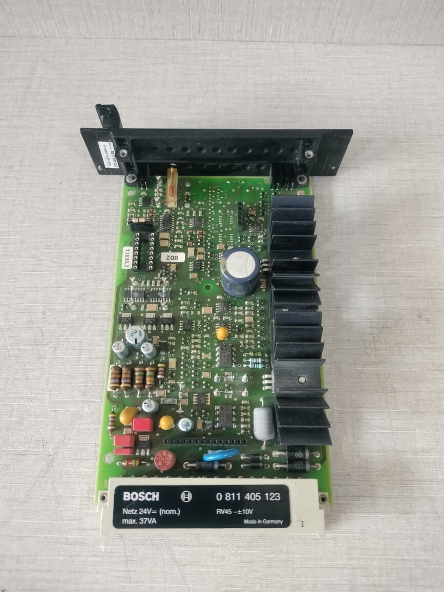 Bosch RV45 10V BOSCH RV45 10V VALVE AMPLIFIER 0811405123 NETZ 24V MAX.37VA 9