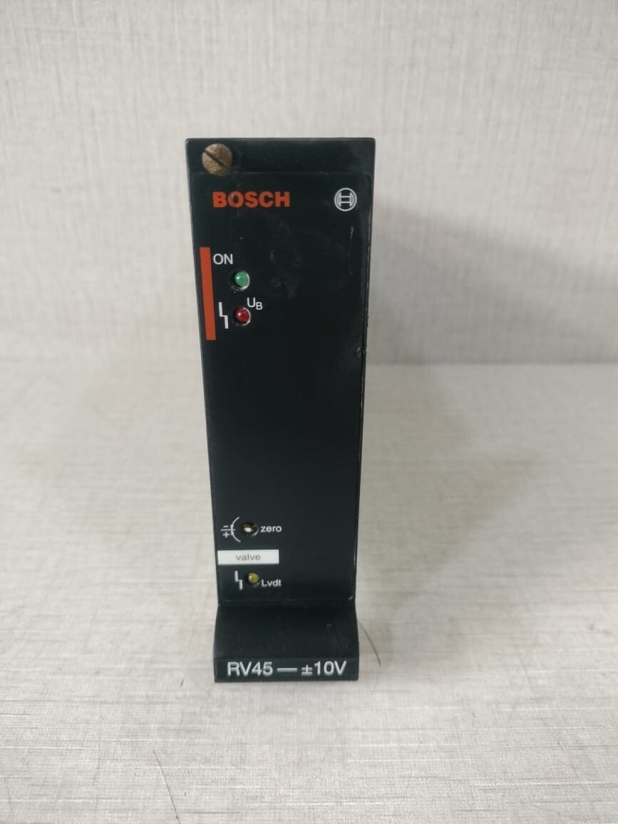 BOSCH RV45 10V VALVE AMPLIFIER 0811405123 NETZ 24V MAX.37VA