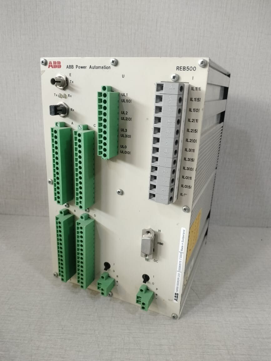 ABB REB500 / 500BU02 / 1MRB150052R12/D ABB Power Automation REB500 / 500BU02 / 1MRB150052R12/D 3