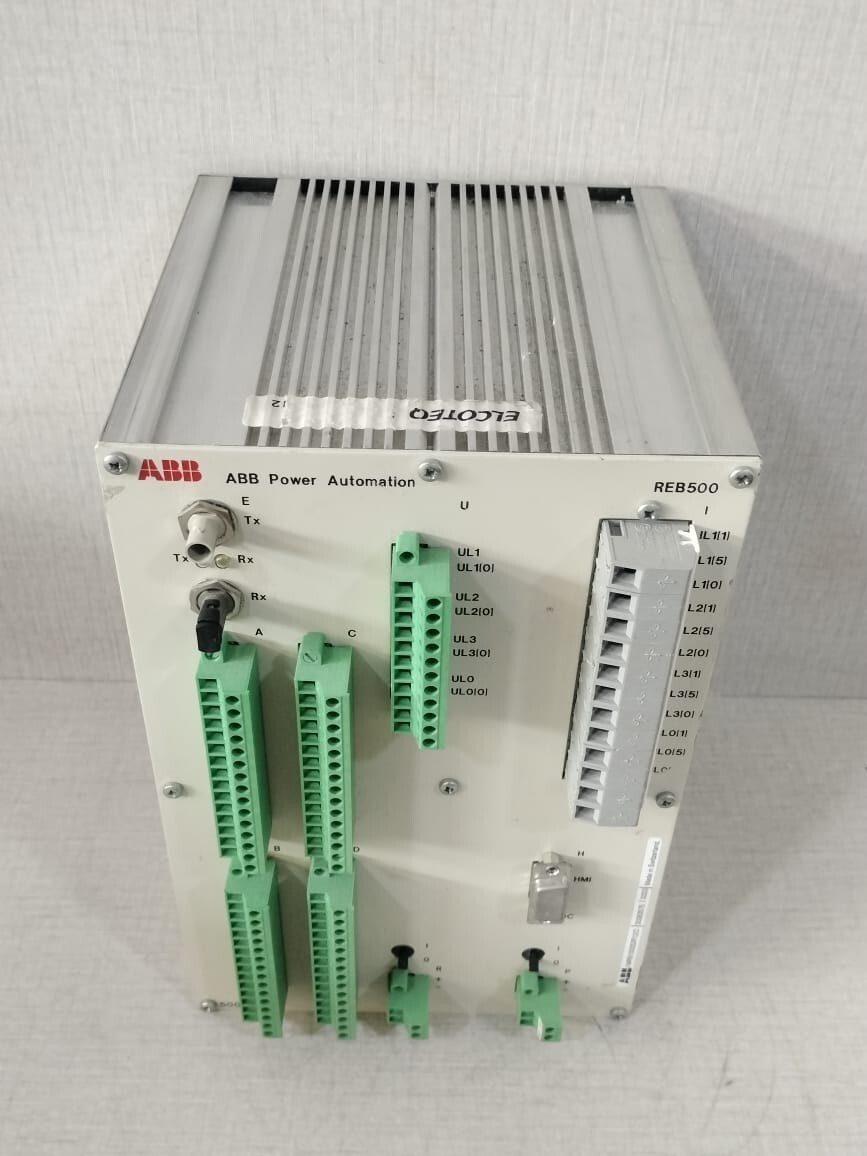 ABB REB500 / 500BU02 / 1MRB150052R12/D ABB Power Automation REB500 / 500BU02 / 1MRB150052R12/D 6