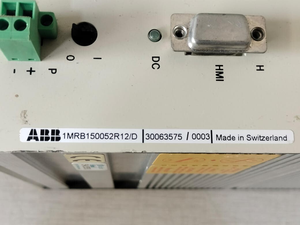 ABB REB500 / 500BU02 / 1MRB150052R12/D ABB Power Automation REB500 / 500BU02 / 1MRB150052R12/D 9