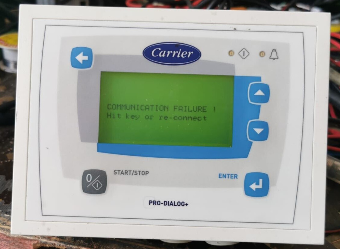 Carrier PRO-DIALOG+ Carrier PRO-DIALOG+ Display Control Panel 2