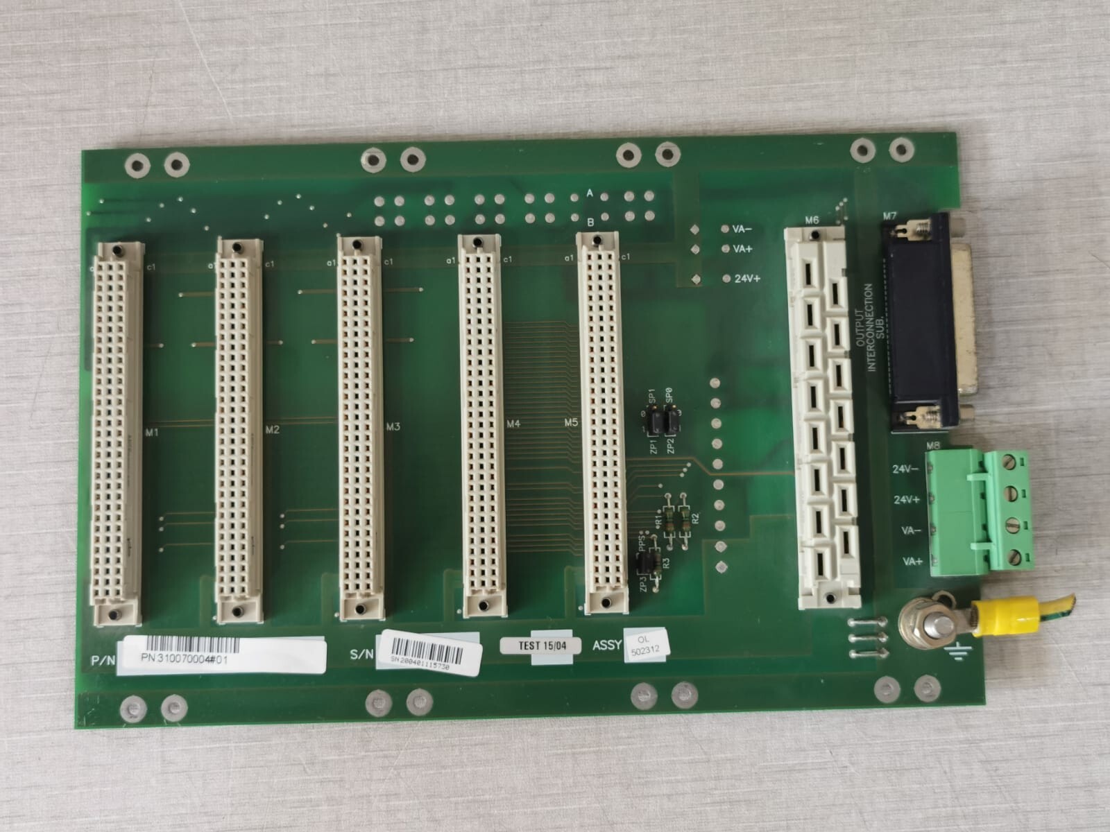 SELTA Main PCB Board Part No. 310070004 / 180819258