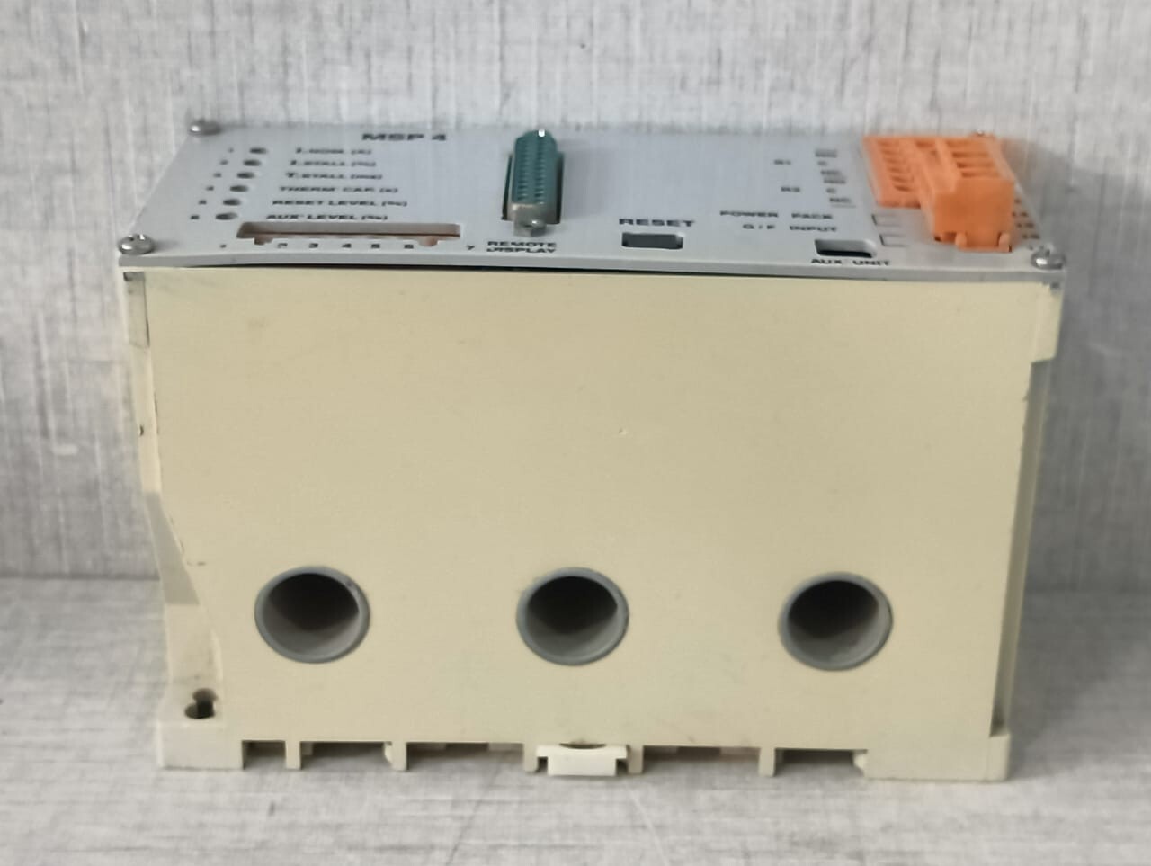 MSP SYSTEMS SYSTEMS MSP SYSTEMS MSP 4 -DI- SP MSP4 MOTOR PROTECTION UNIT 6