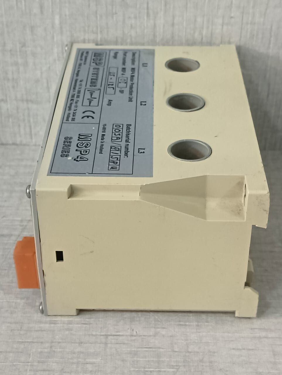 MSP SYSTEMS SYSTEMS MSP SYSTEMS MSP 4 -DI- SP MSP4 MOTOR PROTECTION UNIT 7